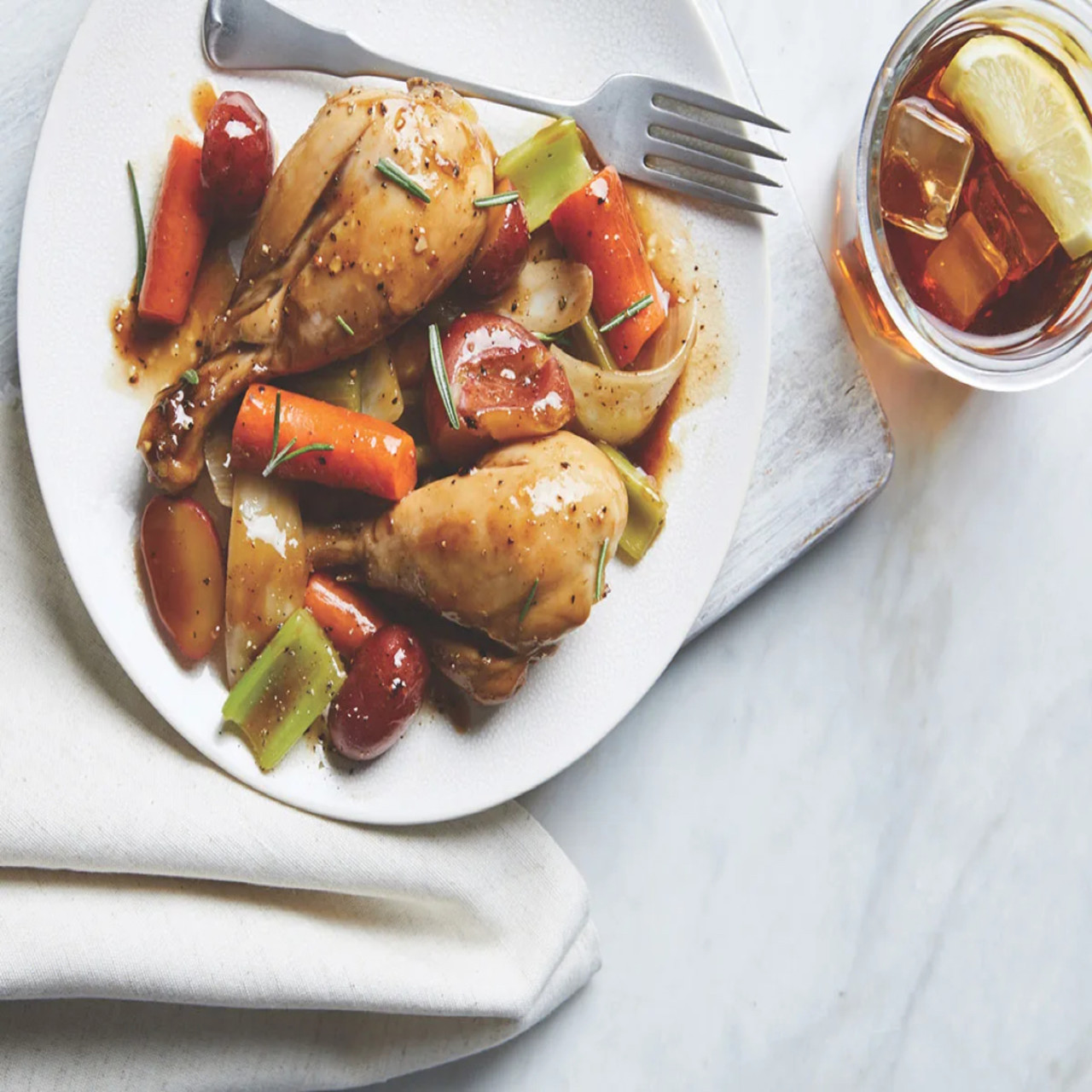 Slow Cooker MapleBalsamic Chicken and Vegetables