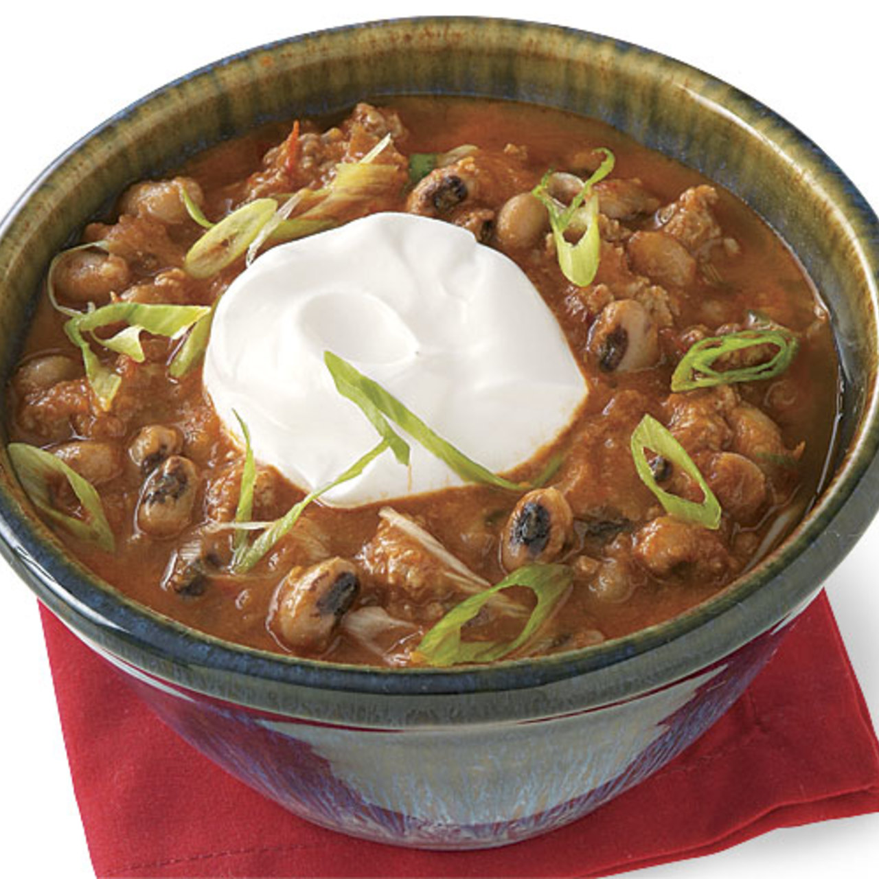 Smoky Pork Chili with BlackEyed Peas