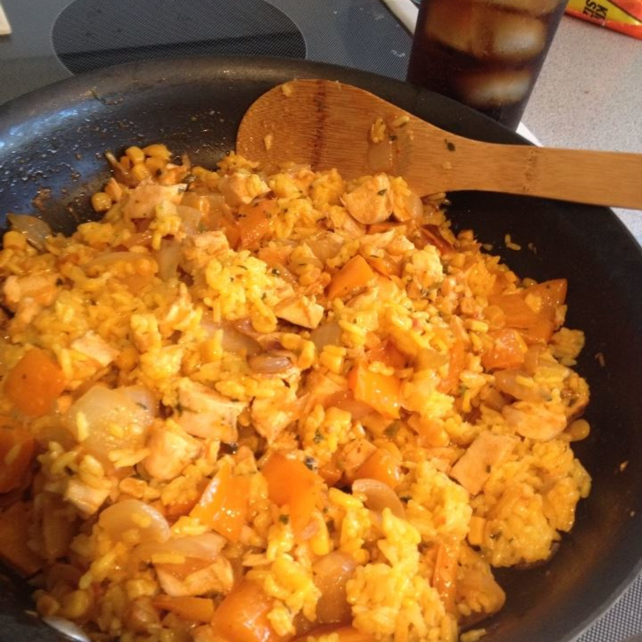 Spicy Chicken and Yellow Rice Gluten Free