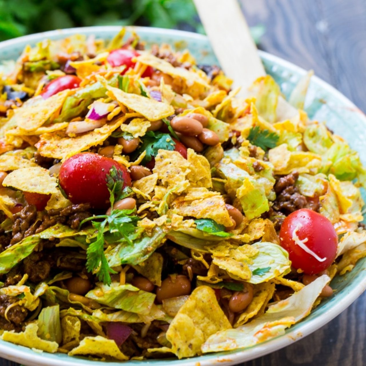 Spicy Doritos Taco Salad