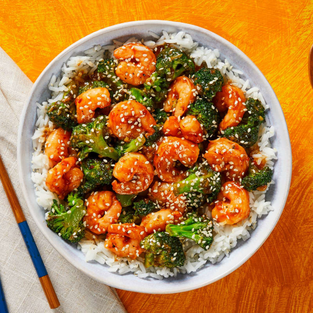 Spicy Shrimp And Broccoli Stir Fry 9595