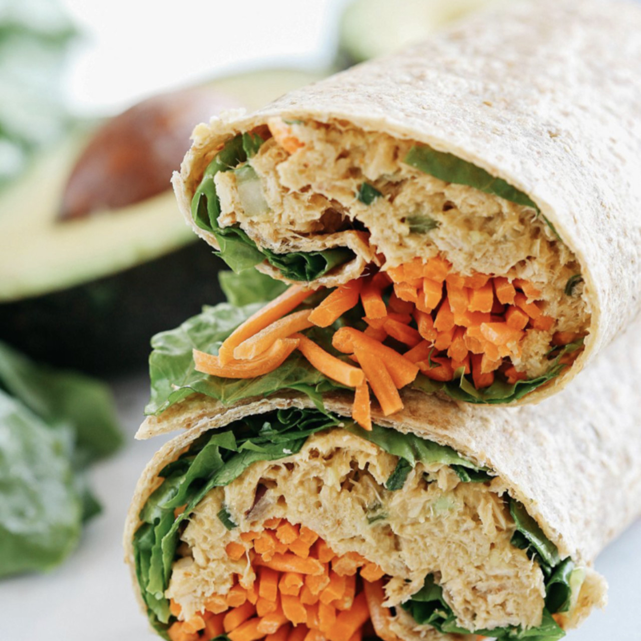 Spicy Tuna Avocado Wrap