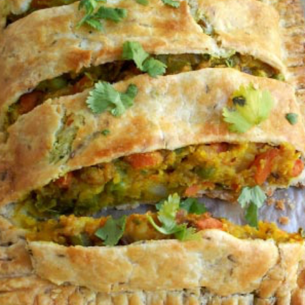 Spicy Veggie Pie