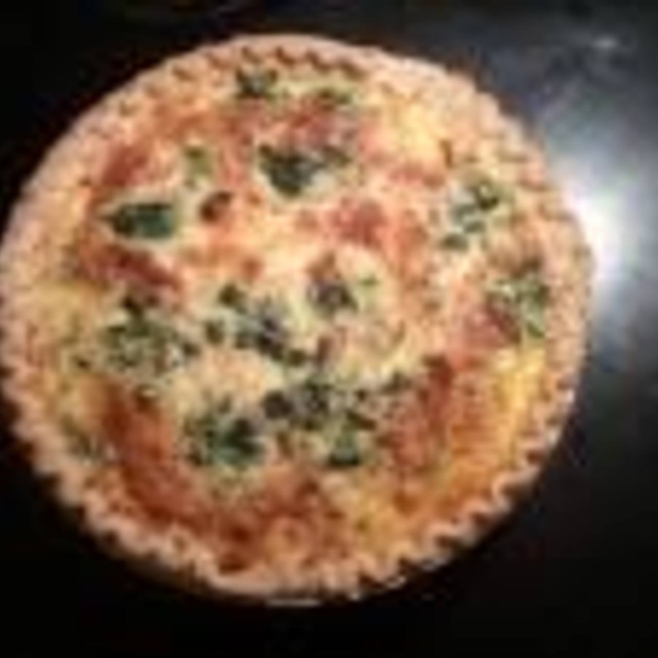 Spinach and Bacon Quiche