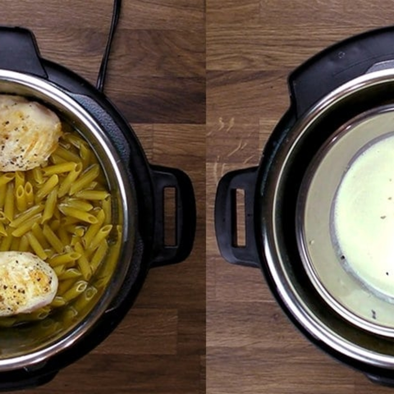 Spinach Chicken Alfredo Pasta