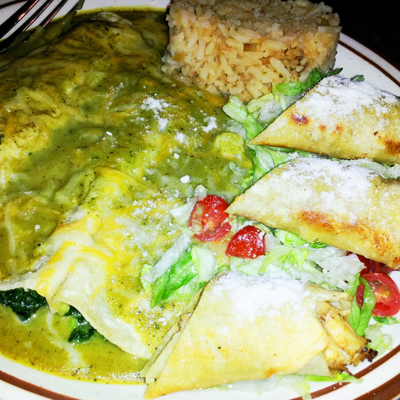 How to make Broccoli and spinach enchiladas