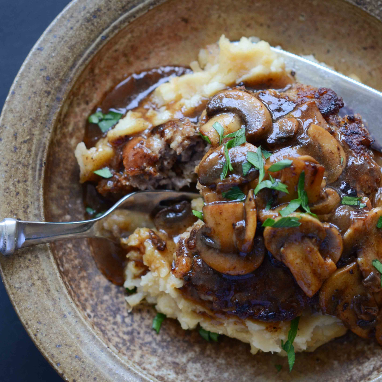 Steak Bake with Mushrooms