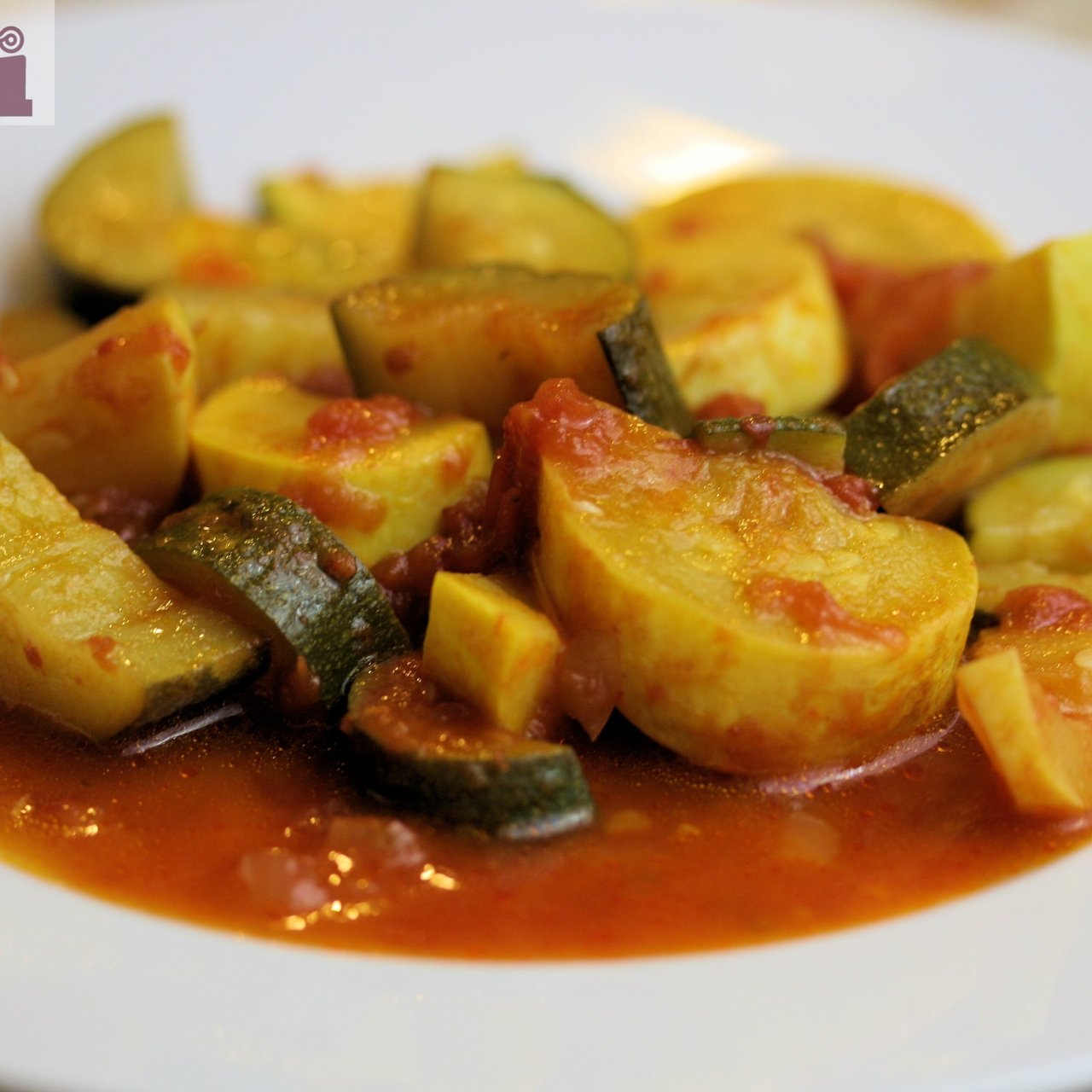 Stewed Zucchini, Mexicanstyle (Calabacitas guisadas Molli)