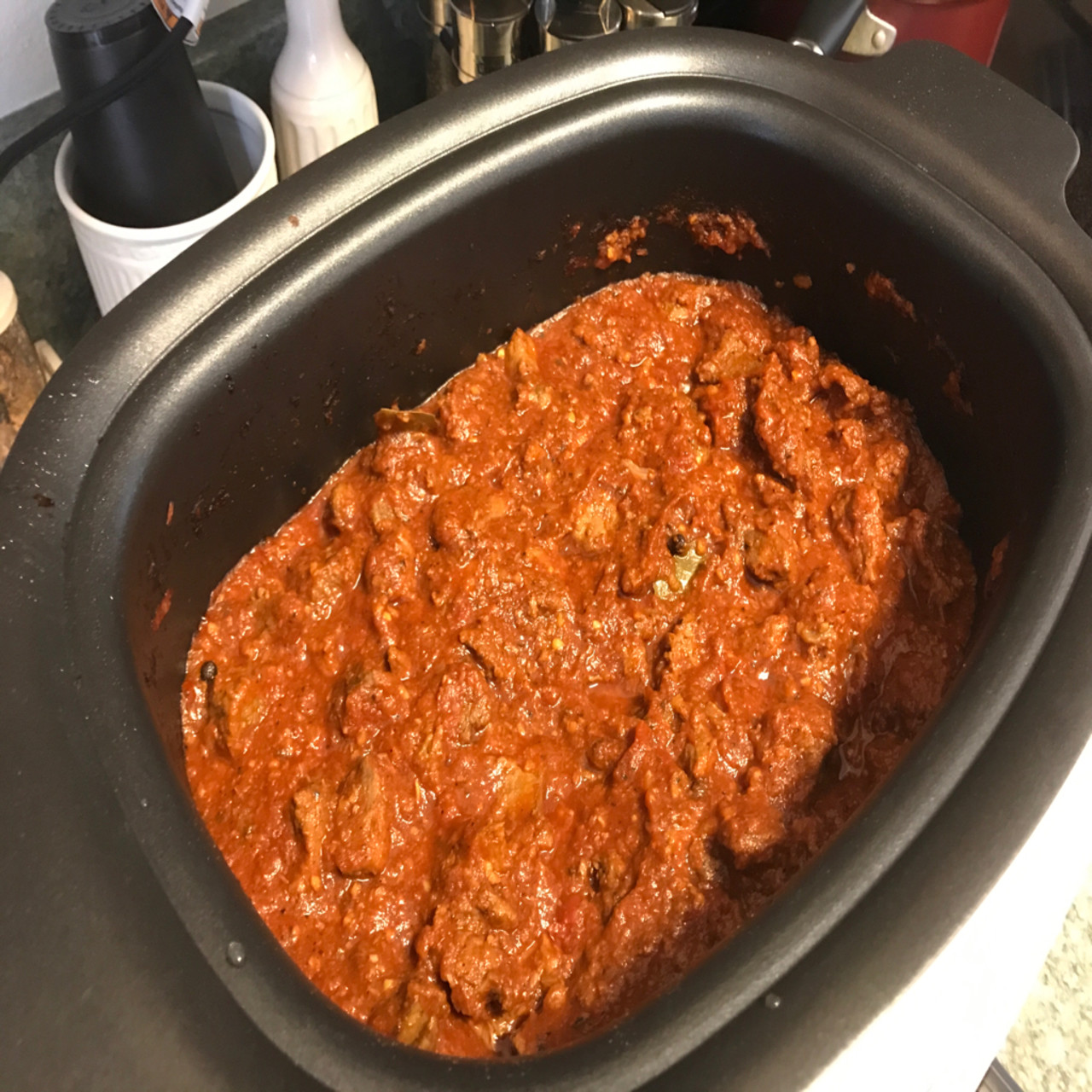 Kokkinisti Ploumisti (Greek Cinnamon Beef Stew)