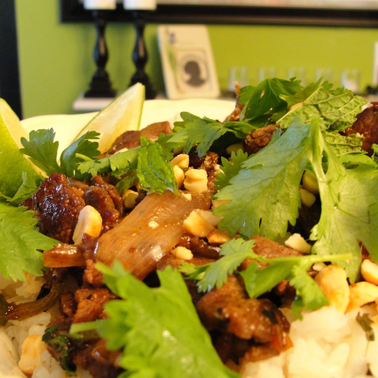 Stir-Fried Thai-Style Beef with Chilies and Shallot