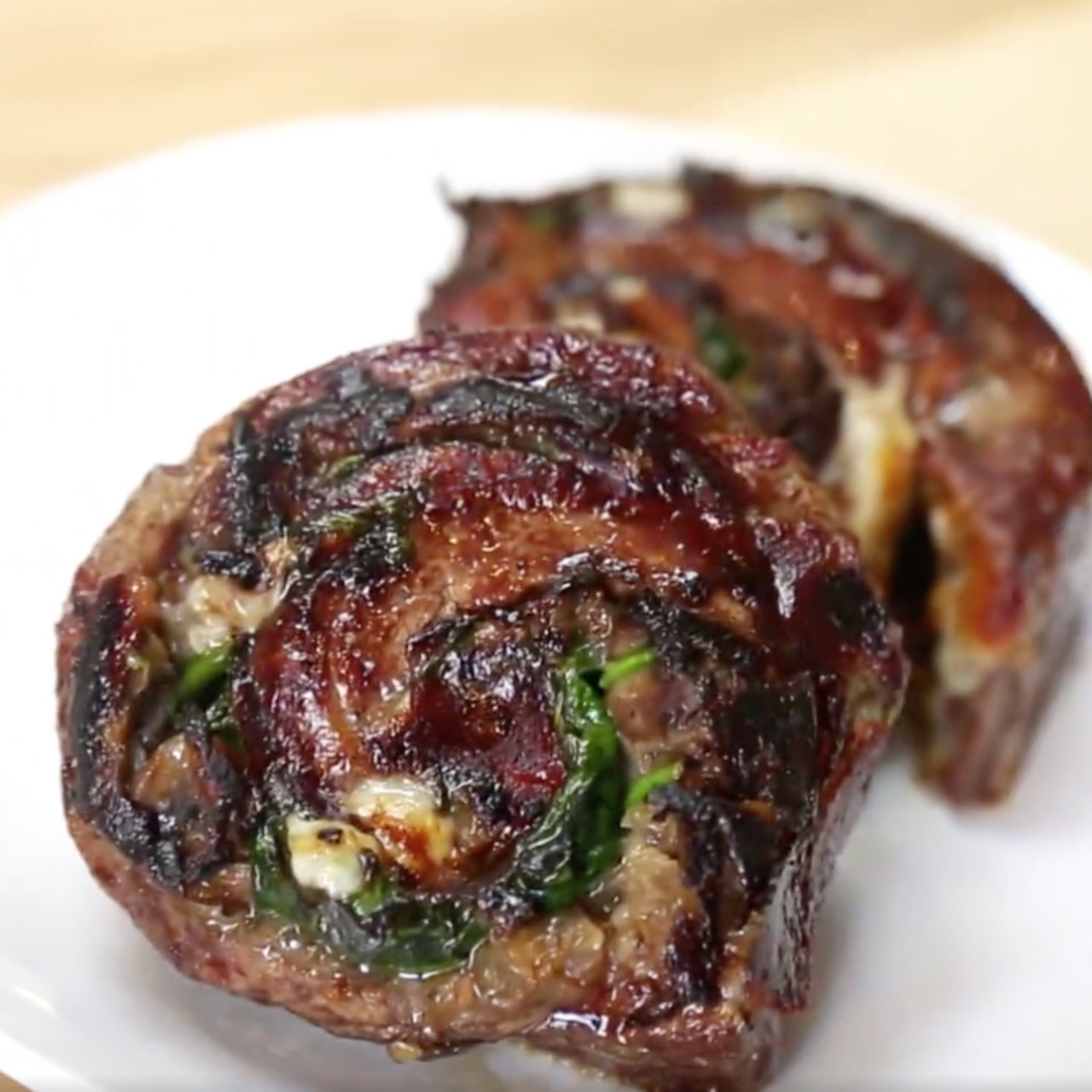 Stuffed Steak Rolls