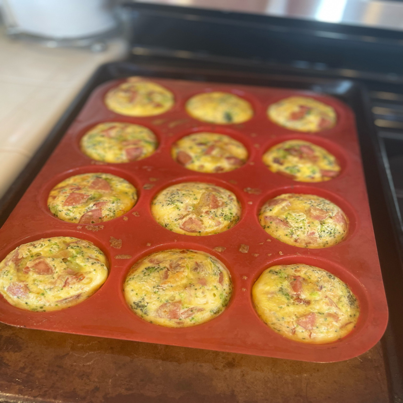 SunDried Tomato Bacon Egg Bites