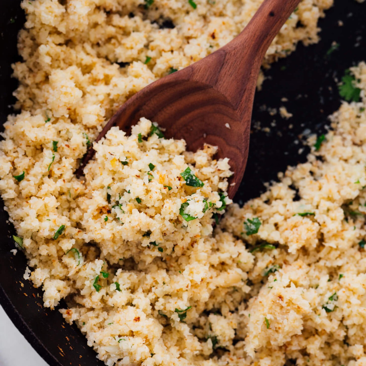 Super Delicious Cauliflower Rice