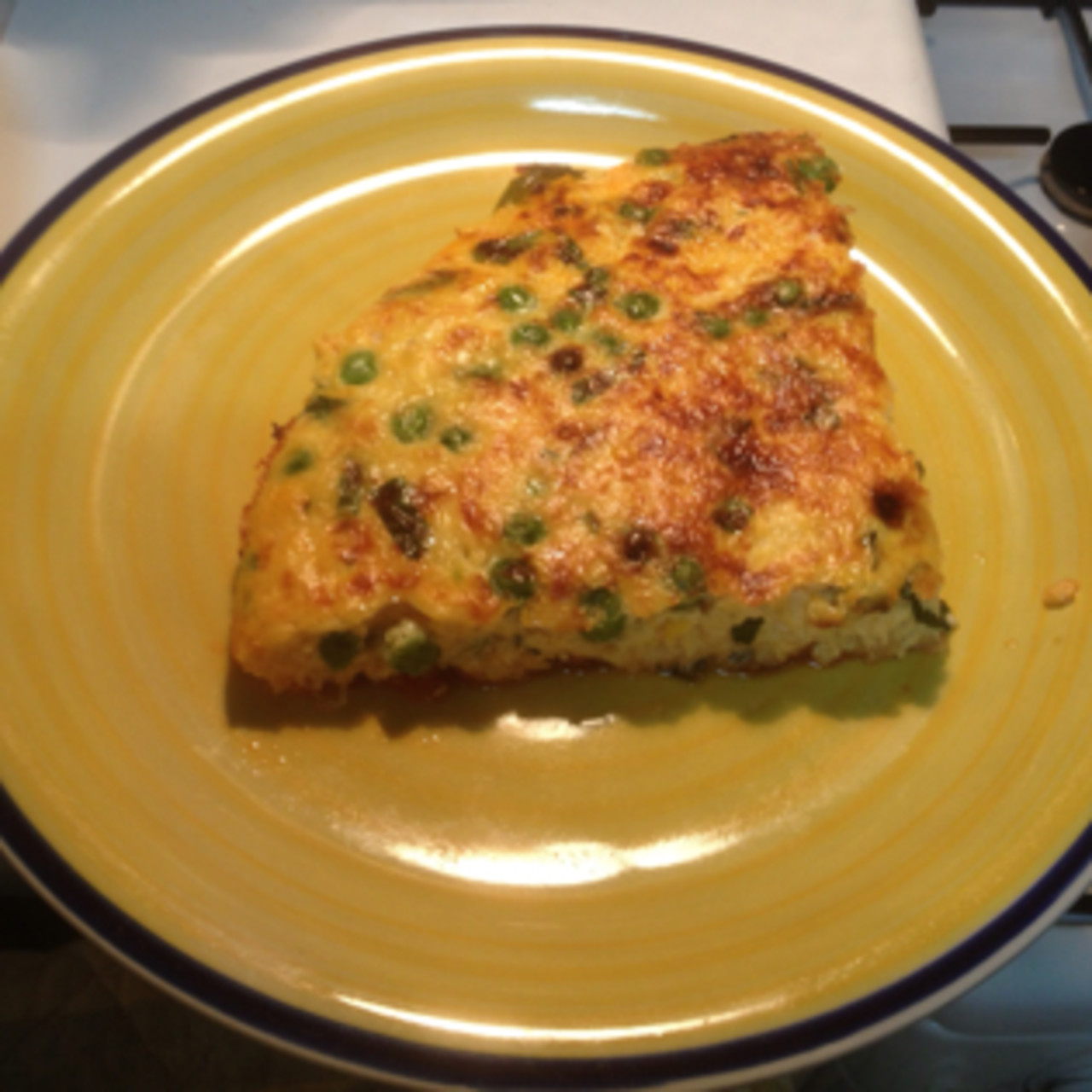 Sweet Corn and Pea Frittata