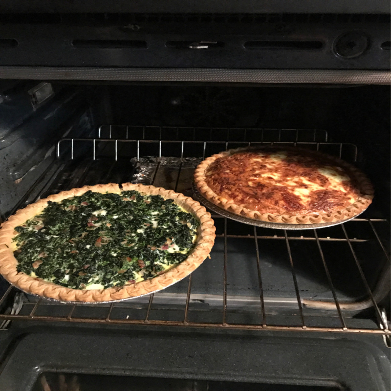 Swiss Spinach Quiche