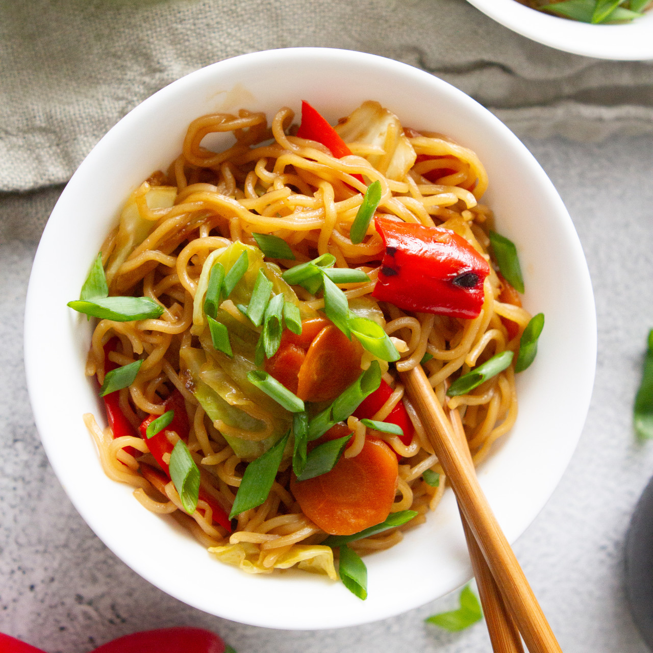 Vegetable Yakisoba Recipe