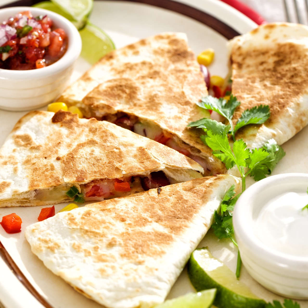 Vegetable Quesadillas