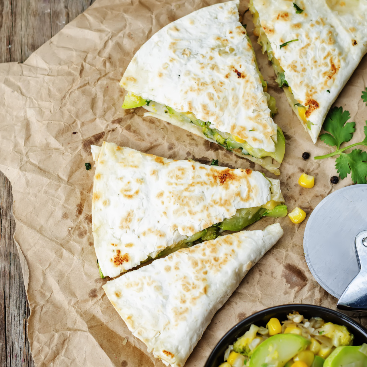 Veggie Quesadillas