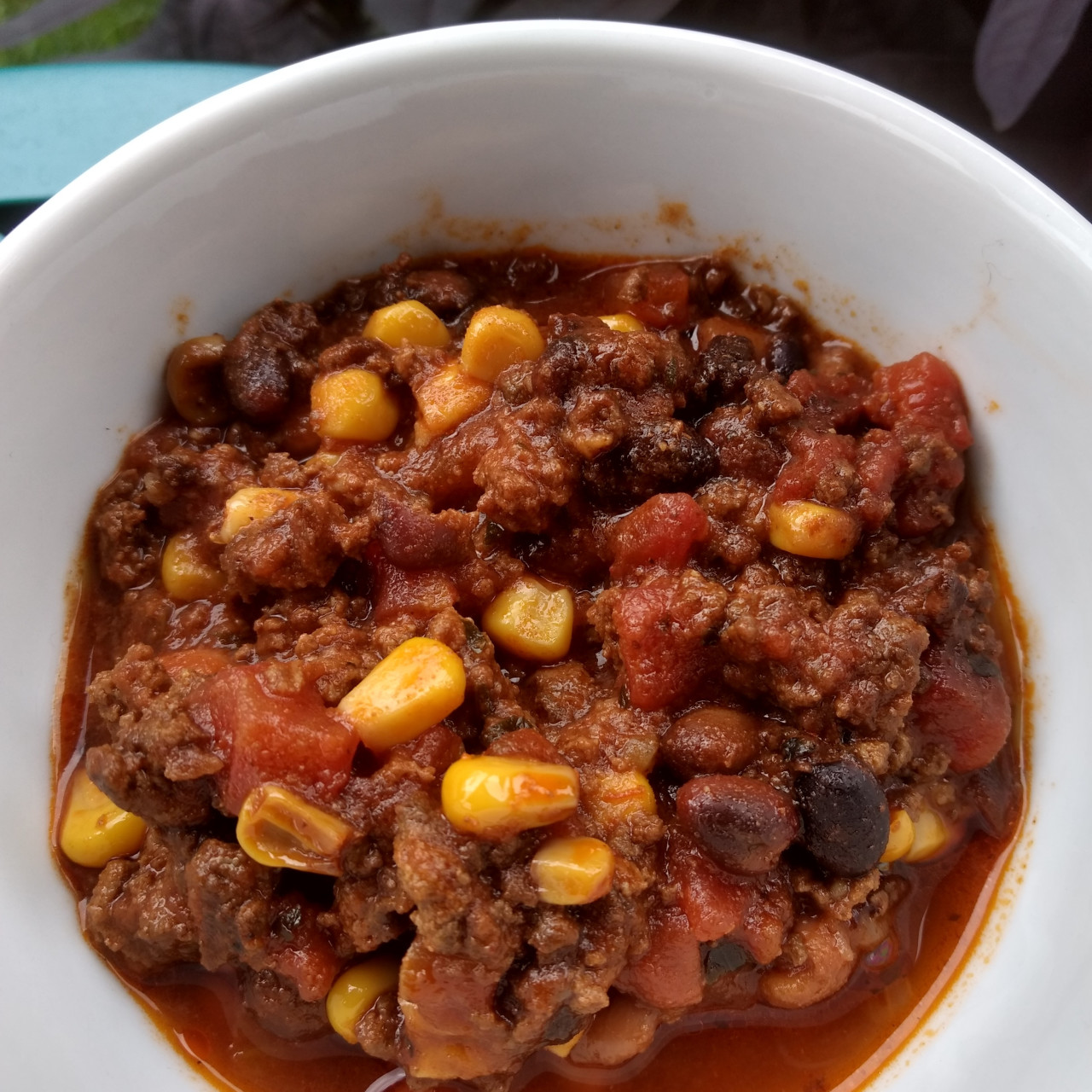 Venison Chili (slow cooker style)