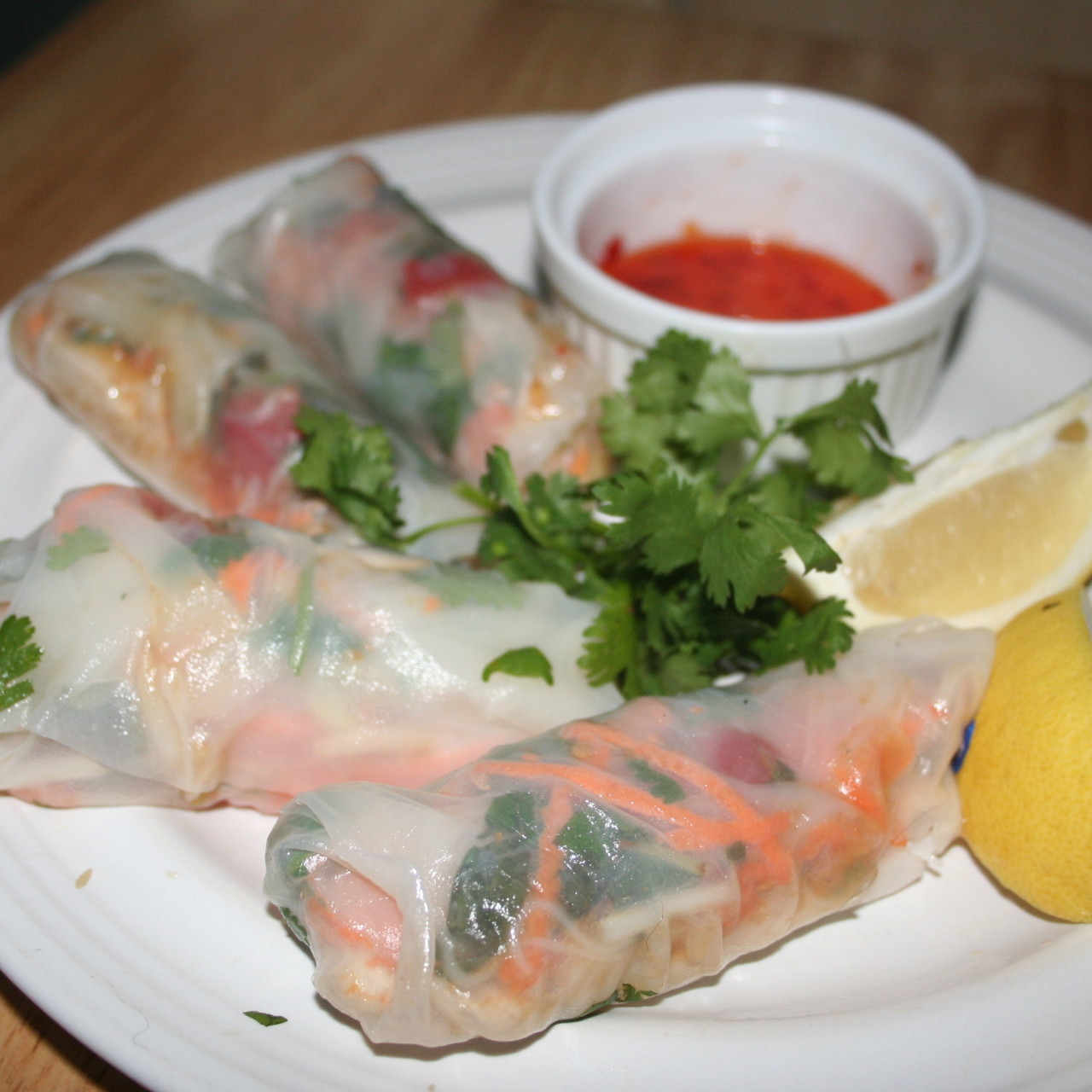 Vietnamese Fresh Rice Paper Rolls