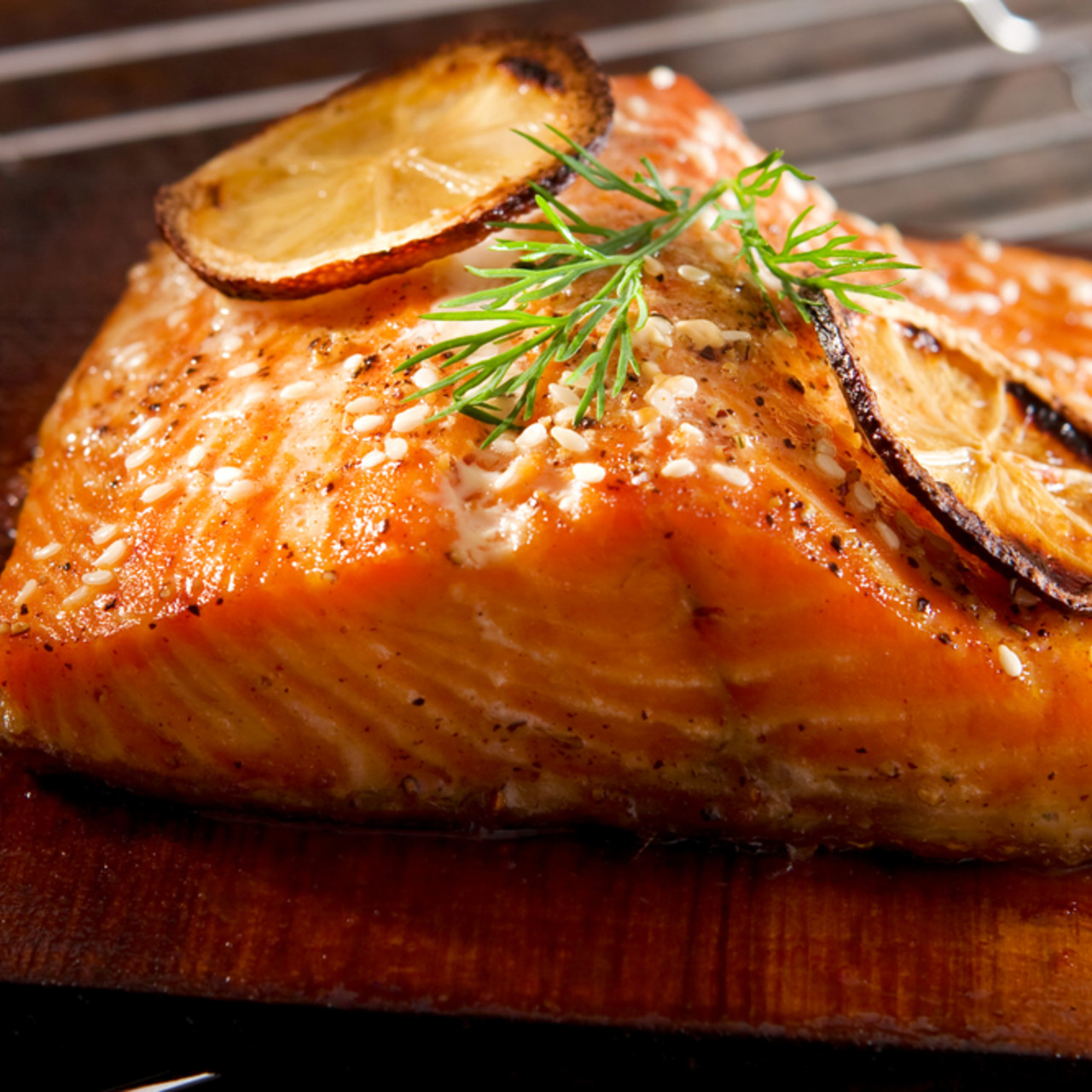 Whiskey-Marinated Salmon