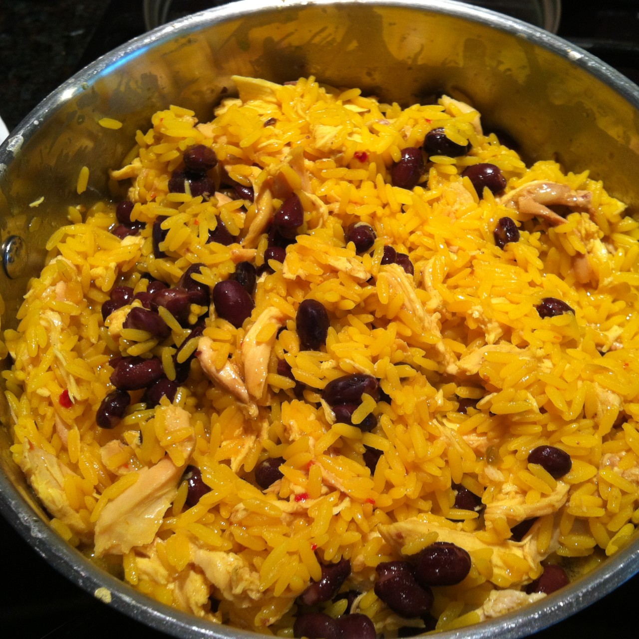 Yellow Rice Chicken And Black Beans