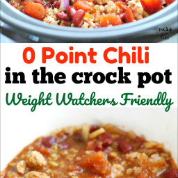 0 Point Chili in the Crock Pot