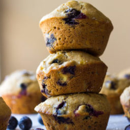 1-Bowl Blueberry Muffins