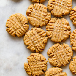 1 Bowl Vegan Peanut Butter Cookies