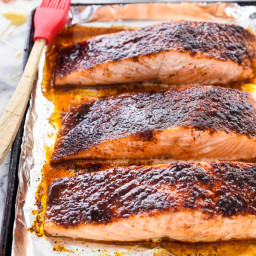 10-Minute Maple-Crusted Salmon Recipe