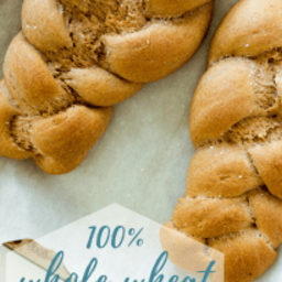 100% Whole Wheat Challah