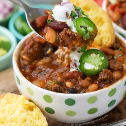 15 Bean Slow Cooker Chili