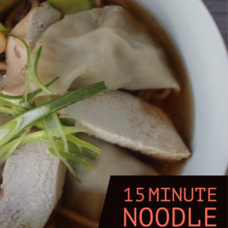 15 min Chicken Noodle Soup