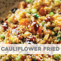 15 Minute Cauliflower Fried Rice
