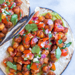 15 Minute Chickpea Tacos