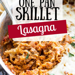 15 Minute One Pot Lasagna