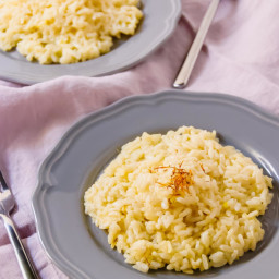 15 Minute Pressure Cooker Risotto Milanese