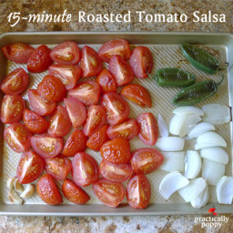 15-minute Roasted Tomato Salsa