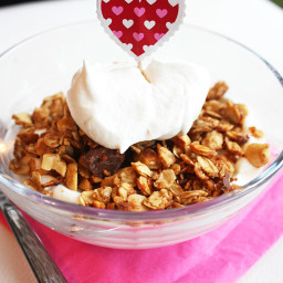 15-Minute Skillet Chocolate and Peanut Butter Granola