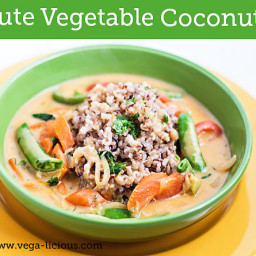 15 Minute Vegetable Coconut Curry