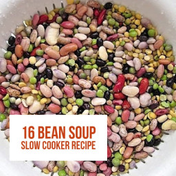 16 Bean Slow Cooker Soup