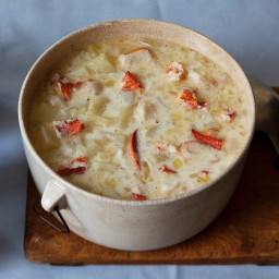 17 Generations of Maine Lobster or Fish Chowder