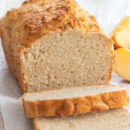 2 Ingredient Apple Bread (No Eggs, Butter or Oil)