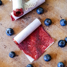 2-Ingredient Berry Fruit Leather {without the corn syrup!}