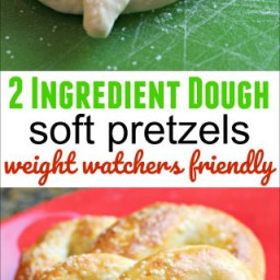 2 Ingredient Dough Pretzels