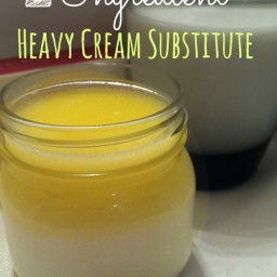 2 Ingredient Heavy Cream Substitute Recipe