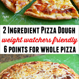 2 Ingredient Pizza Dough