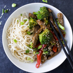 20 Minute Beef and Broccoli Stir fry