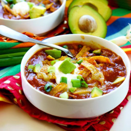 20-Minute Chicken Taco Soup