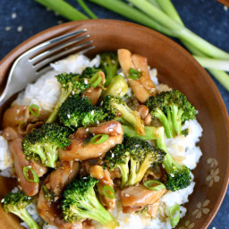 20 Minute Sesame Chicken with Broccoli